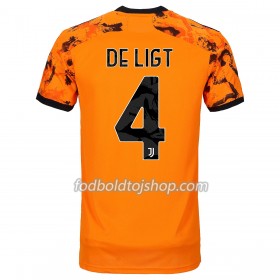 Juventus Matthijs de Ligt 4 3. trøje 2020-21 S/S